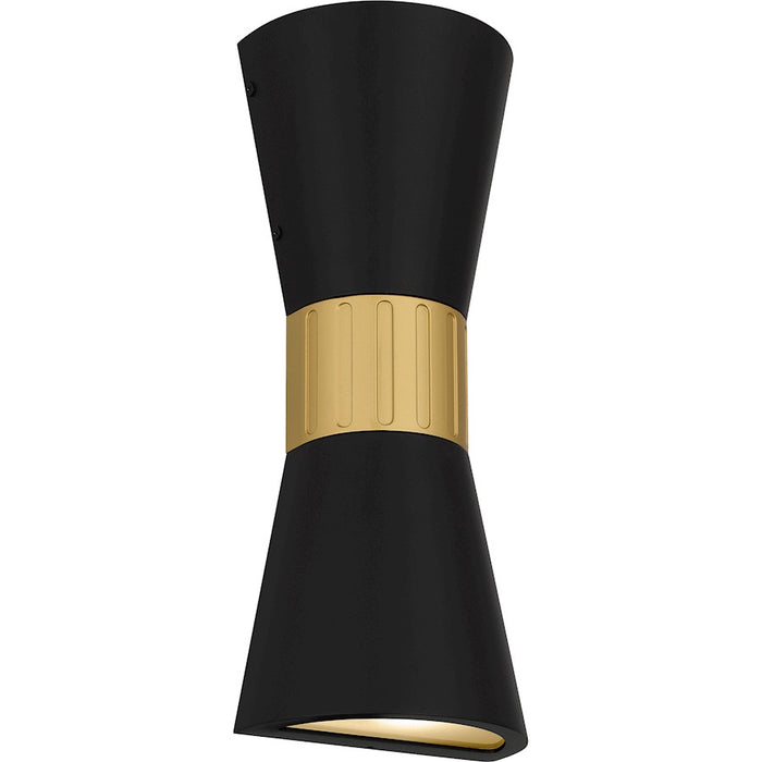 Quoizel Dexter Outdoor Lantern, Matte Black
