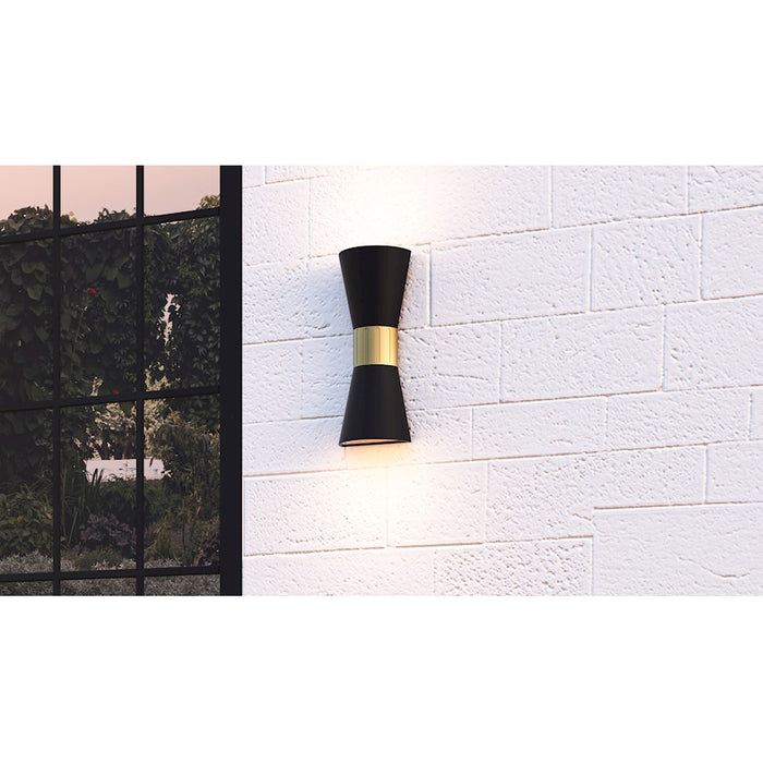 Quoizel Dexter Outdoor Lantern, Matte Black