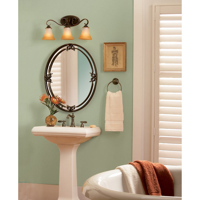 Quoizel Duchess Mirror in Palladian Bronze