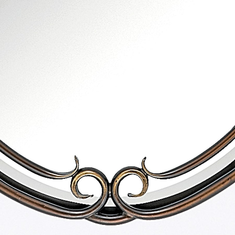Quoizel Duchess Mirror in Palladian Bronze