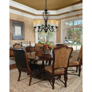 Quoizel 5 Light Duchess Chandelier in Palladian Bronze