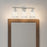 Quoizel Dixie 3 Light Bath Light, Clear
