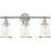 Quoizel Dixie 3 Light Bath Light, Clear
