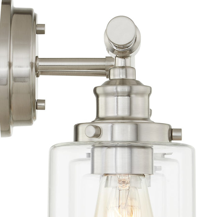 Quoizel Dixie 3 Light Bath Light, Clear