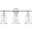 Quoizel Dixie 3 Light Bath Light, Clear