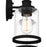Quoizel Dixie 3 Light Bath Light, Clear