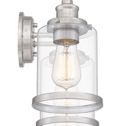 Quoizel Dixie 4 Light Bath Light, Brushed Nickel/Clear