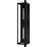 Quoizel Dale 2Lt Outdoor Lantern, Black/Clear Beveled