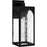 Quoizel Dallington 1Lt 17" Outdoor Lantern, Black/Clear Textured - DLG8406MBK