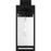 Quoizel Dallington 1Lt 20" Outdoor Lantern, Black/Clear Textured