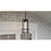 Quoizel Damien 1 Light Outdoor Lantern, Earth Black/Clear Seeded