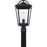 Quoizel Darius 1 Light Square Outdoor Lantern, Earth Black