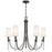 Quoizel Eloura 5-Lt Iron Gate Chandelier, Iron Gate - ELOU5032IN