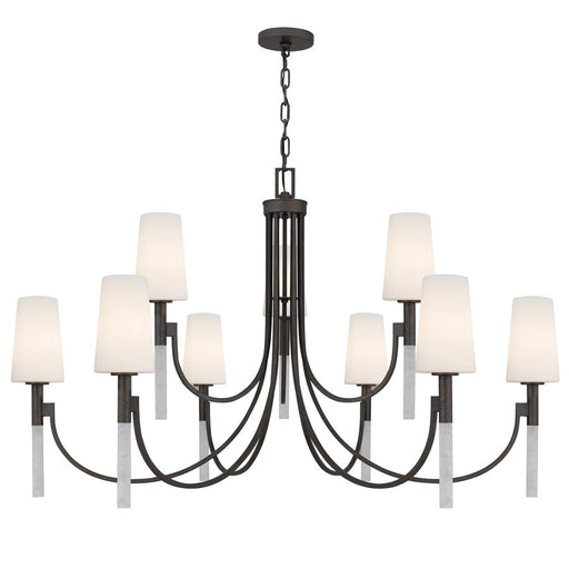 Quoizel Eloura 9-Lt Iron Gate Chandelier, Iron Gate - ELOU5048IN