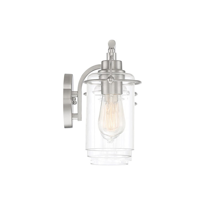 Quoizel Emerson 4 Light Bath Vanity, Brushed Nickel