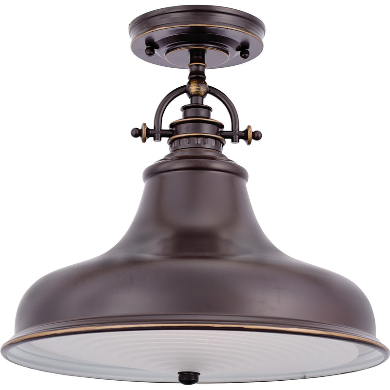 Quoizel Emery 14in 1-Light Pendant | Traditional Palladian Bronze and Bronze Metal | Kitchen Island & Dining Room | Model ER1814PN