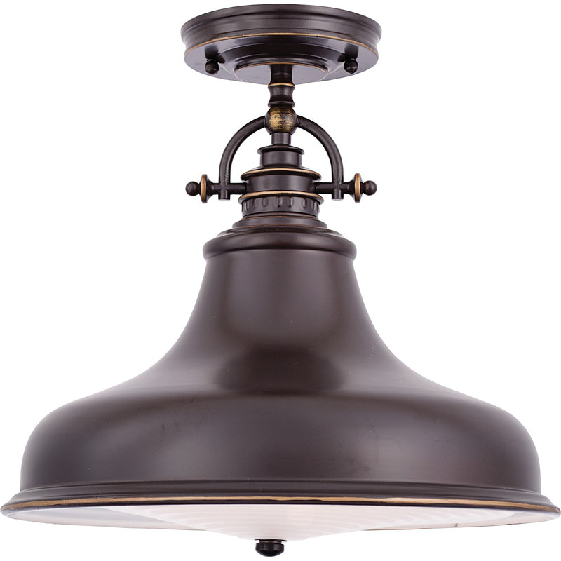 Quoizel Emery 14in 1-Light Pendant | Traditional Palladian Bronze and Bronze Metal | Kitchen Island & Dining Room | Model ER1814PN