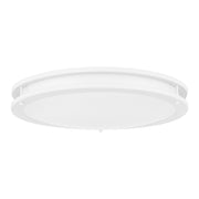 Quoizel Euclid Semi-Flush Mount, White Lustre/White
