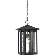 Quoizel Everglade 1 Lt 150W Outdr Hang Ltrn, 10.5x10.5x19", Eth Blk