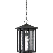 Quoizel Everglade 1 Lt 150W Outdr Hang Ltrn, 10.5x10.5x19", Eth Blk