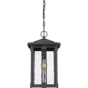 Quoizel Everglade 1 Lt 150W Outdr Hang Ltrn, 10.5x10.5x19", Eth Blk