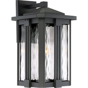 Quoizel Everglade 1 Lt 150W Outdr Wall Ltrn, 11.5x10.5x18", Eth Blk