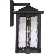 Quoizel Everglade 1 Lt 150W Outdr Wall Ltrn, 11.5x10.5x18", Eth Blk