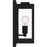 Quoizel Eastover 1Lt 13" Outdoor Lantern, Earth Black/Clear Beveled