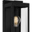 Quoizel Eastover 1Lt 13" Outdoor Lantern, Earth Black/Clear Beveled