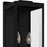 Quoizel Eastover 2Lt Outdoor Lantern, Earth Black/Clear Beveled