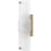 Quoizel Finnegan 2Light 16" Wall Sconce, Bronze Gold/Etched Glass