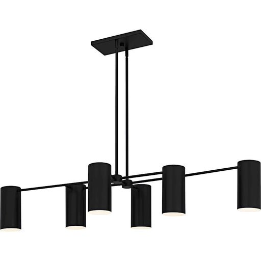 Quoizel Foreland 6Light Island Light, Matte Black/Metal - FLD650MBK