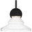 Quoizel Felix Outdoor Lantern, Matte Black/Clear Seedy