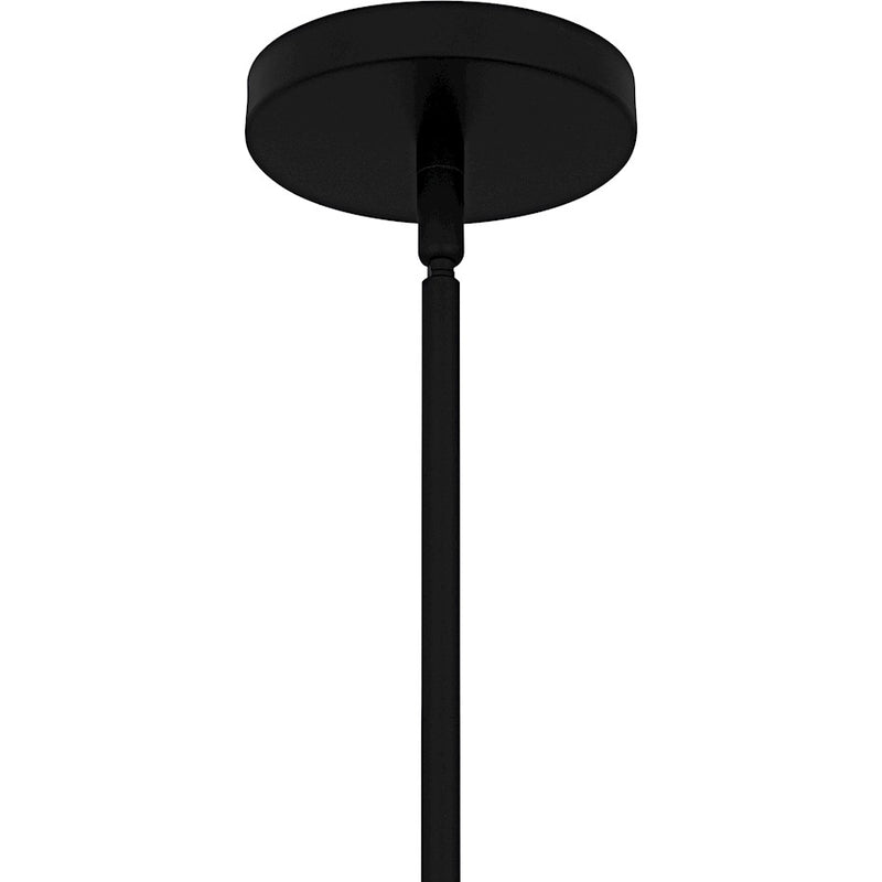 Quoizel Frankie 3Light Pendant, Matte Black/Metal