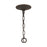 Quoizel Fusion 6 Light Pendant, Rustic Black