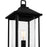 Quoizel Fletcher 1 Light 21" Outdoor Lantern, Earth Black/Clear