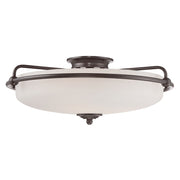 Quoizel Griffin Flush Mount, Palladian Bronze