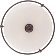 Quoizel Griffin Flush Mount, Palladian Bronze