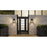 Quoizel Godfrey 1 Light Outdoor Lantern, Matte Black/Clear Rain