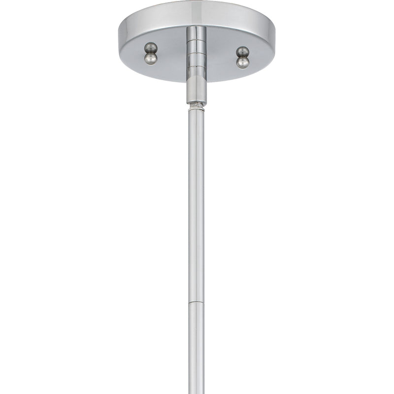 Quoizel Gibson 20in 4-Light Pendant | Glam Polished Chrome and Clear Crystal Glass | Kitchen Island & Dining Room | 20 x 20 x 8.75 in | Model GIB2820C