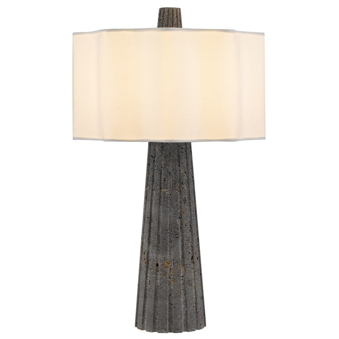 Quoizel Gio 1-Lt Matte Black Table Lamp, Matte Black - GIO6221MBK