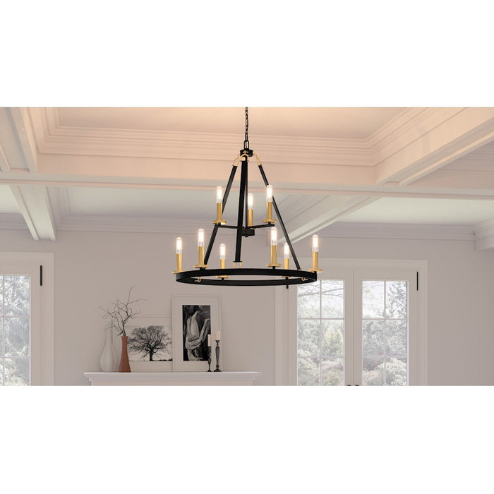 Quoizel Graylyn Chandelier, Matte Black