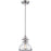 Quoizel Grant 1 Light Mini 1 Light Pendant, Brushed Nickel