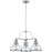 Quoizel Grant Dinette Chandelier, Brushed Nickel
