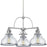Quoizel Grant Dinette Chandelier, Brushed Nickel