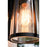 Quoizel Hazel 1 Light Outdoor Lantern, Earth Black/Clear Seeded