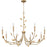 Quoizel Heiress 8 Light Chandelier, Bronze Gold