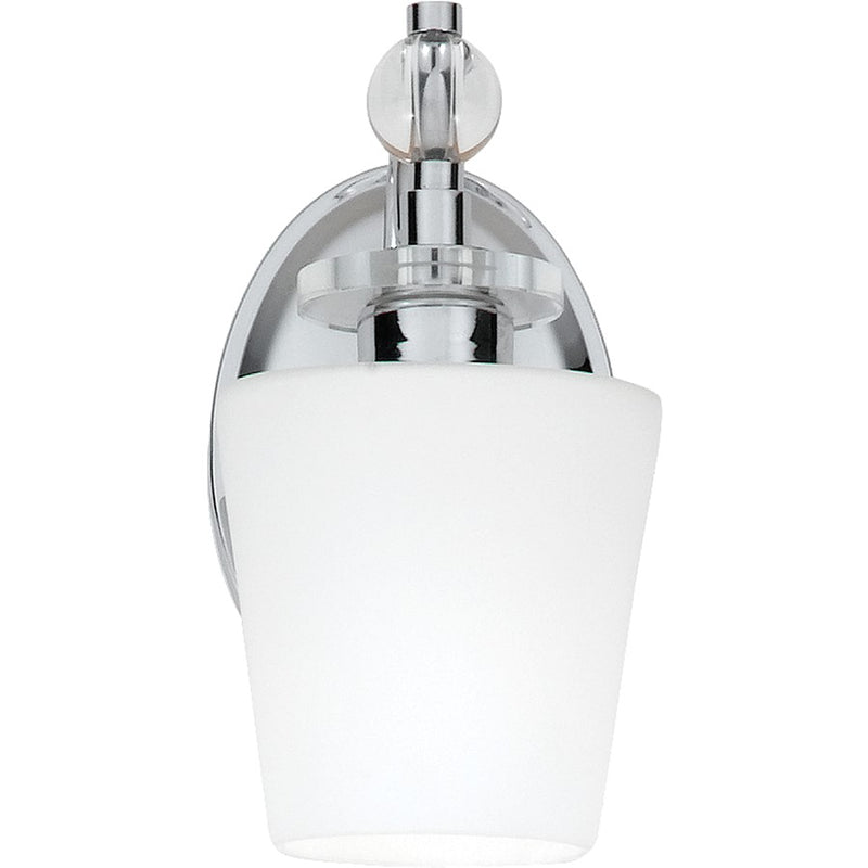Quoizel 1 Light Hollister Bath Fixture in Polished Chrome