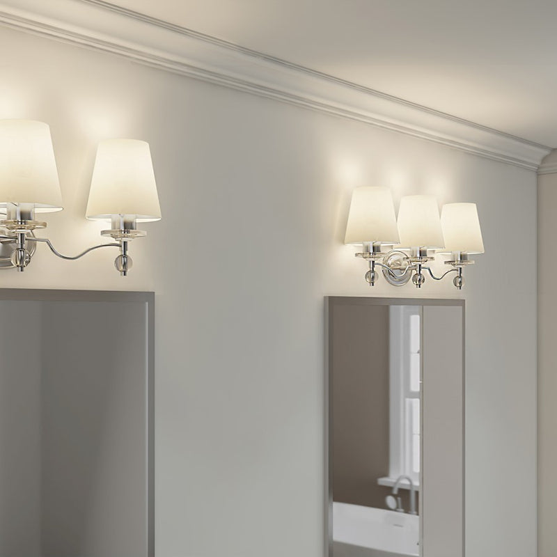 Quoizel 3 Light Hollister Bath Fixture in Polished Chrome