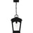 Quoizel Huck 1Light Mini Pendant, Earth Black/Clear Seedy Glass